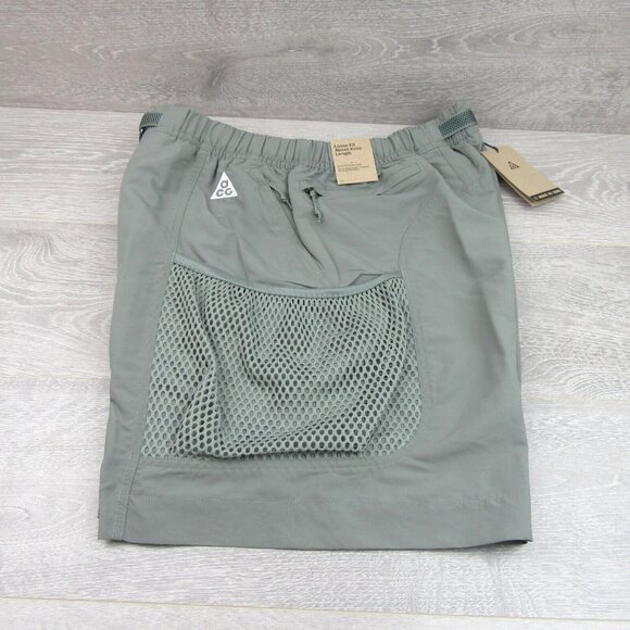 Nike ACG "Snowgrass" Cargo Shorts Men's Size Large Dark Stucco NEW - Picture 8 of 14
